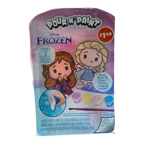 Frozen Gift Basket | Art Set, Coloring Book, Kite, Crafts, Pour Paint Fun - Picture 7 of 8